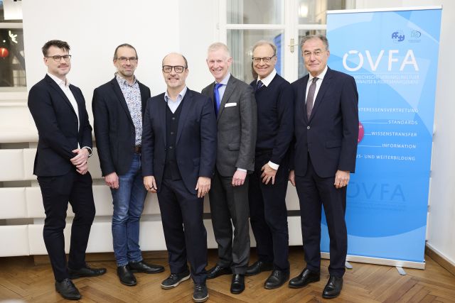 v.l. Hanno Lorenz, David Mum, Paul Severin, Stefan Pichler, Rainer Münz, Friedrich Mostböck, Credit: Martin Hörmandinger Photography 